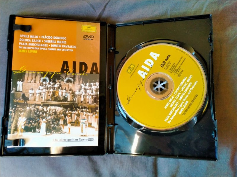 Giuseppe Verdi's opera Aida, performed by the Metropolitan DVD Carousel 2