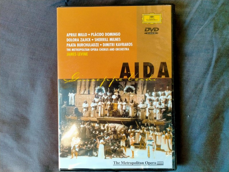 Giuseppe Verdi's opera Aida, performed by the Metropolitan DVD Carousel 1