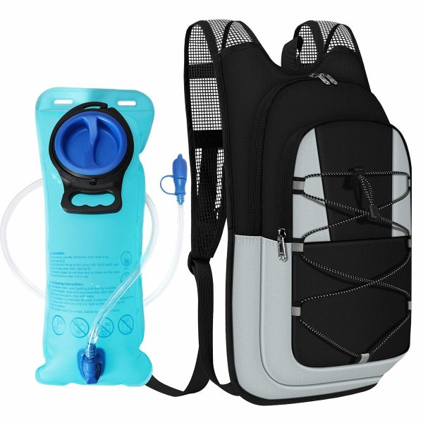 Hydration Backpack Lightweight Water Backpack with 2L Water Bladder Bag Running Carousel 1