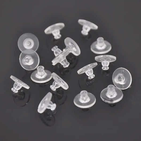 3 pairs of Silicone Earring Backs Carousel 6