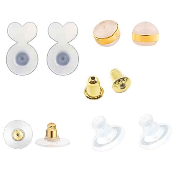 Earring Backs - 5 pairs - Gold selection Carousel 1