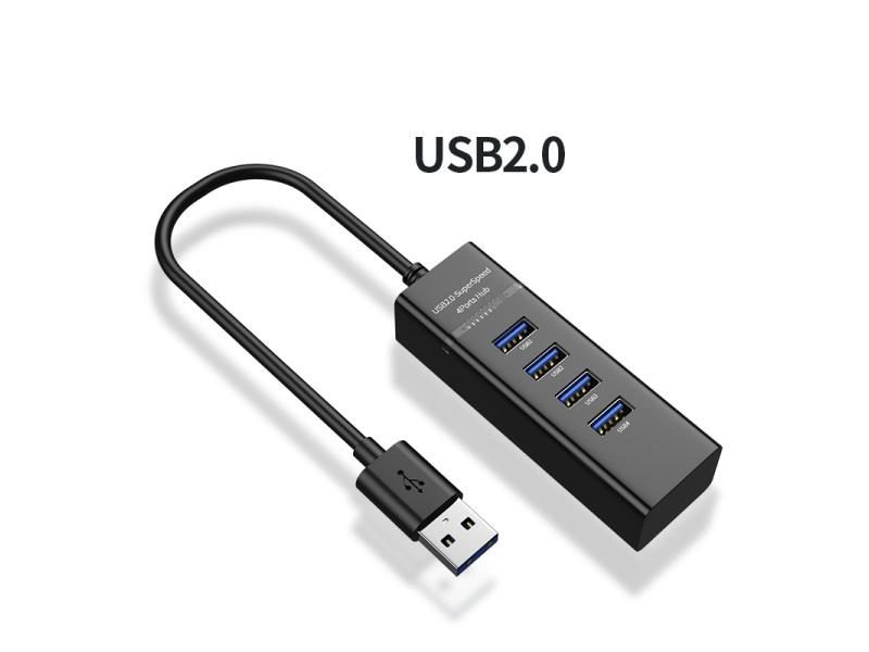 4-Port USB3.0 Hub For Hard Drives USB Flash Drives Mice Keyboards Carousel 1