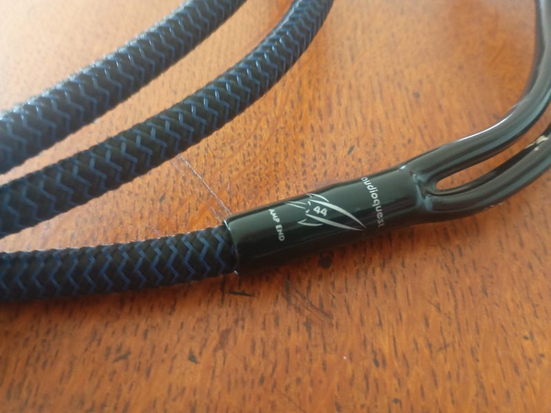 Audioquest Rocket 44 Audiophile Bi-Wire Full Range 2m speaker cable pair Carousel 5