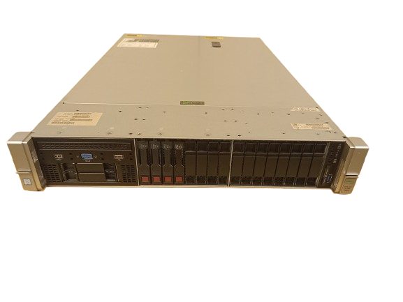 HPe DL380 G9 18x2.5" 2xE5-2680v4 28 Cores total 128Gb MEM 4x600Gb HDDs GPU Ready Carousel 1
