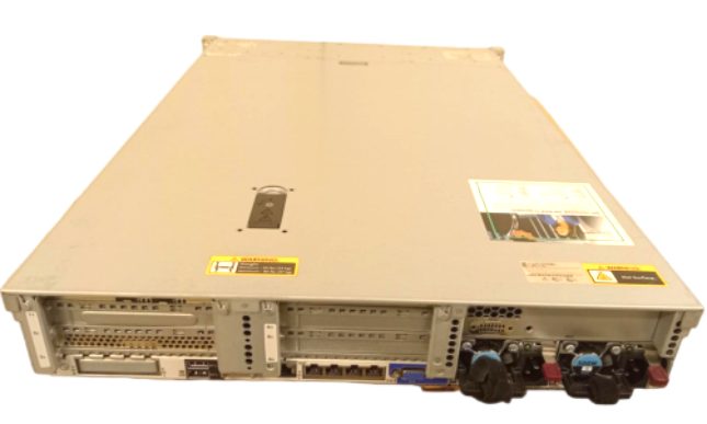 HPe DL380 G9 18x2.5" 2xE5-2680v4 28 Cores total 128Gb MEM 4x600Gb HDDs GPU Ready Carousel 2
