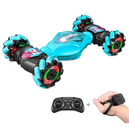 Gesture Sensing RC Stunt Car Toys 2.4GHz 4WD Hand Controlled Remote Control Twi Carousel 2