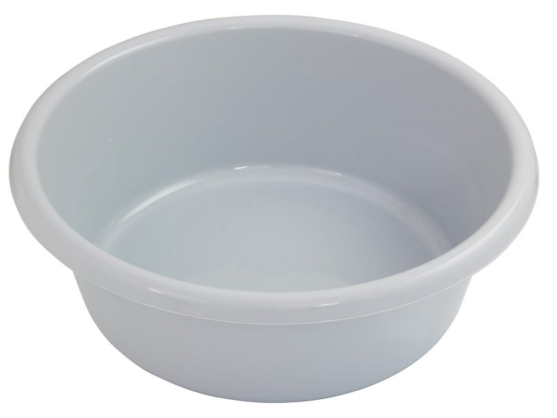 59cm Round Large Plastic Basin - Grey Carousel 1