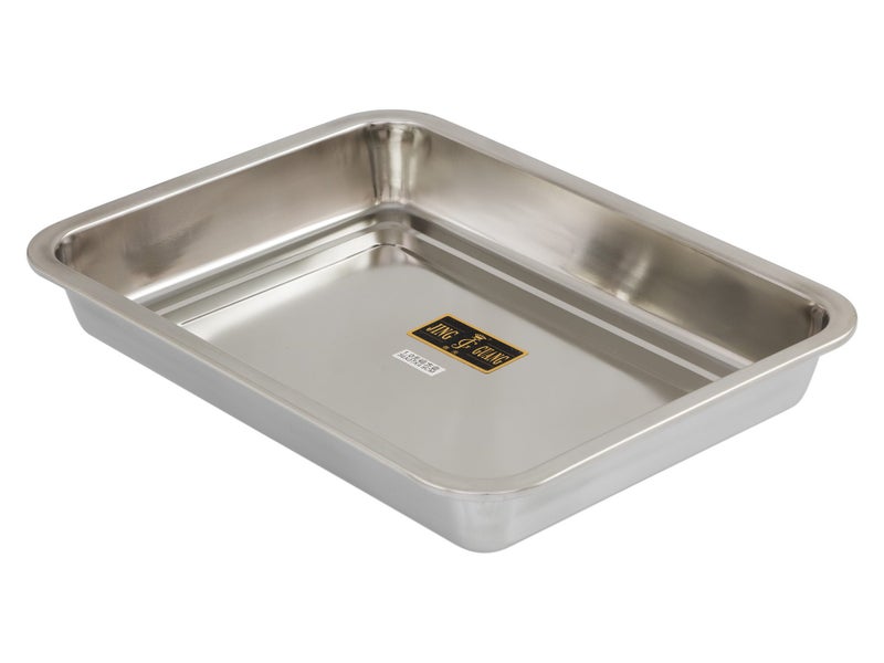 Stainless Steel Roasting Tray - 36cm x 27cm x 5cm Carousel 1