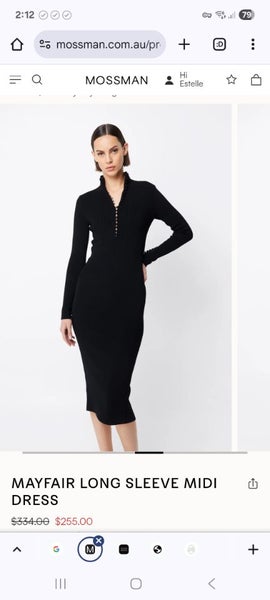 Mossman Mayfair dress NWT size 8 Carousel 1