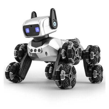 Remote Control Robot Dog Toys for Boys and Girls Rechargeable Stunt RC Dog Carousel 2