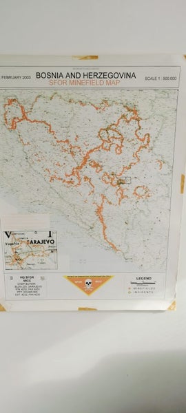 2003 Bosnian Mine Map Carousel 1