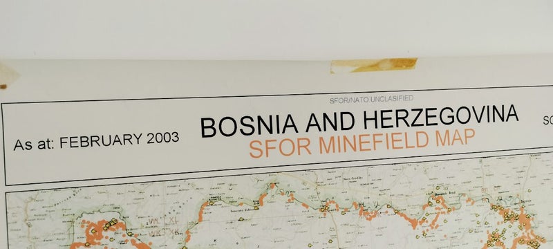 2003 Bosnian Mine Map Carousel 2