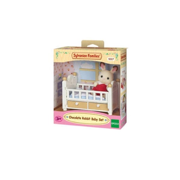 Sylvanian Families Chocolate Rabbit BabySet Carousel 1
