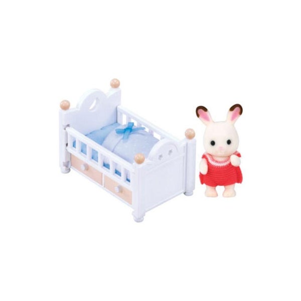 Sylvanian Families Chocolate Rabbit BabySet Carousel 2
