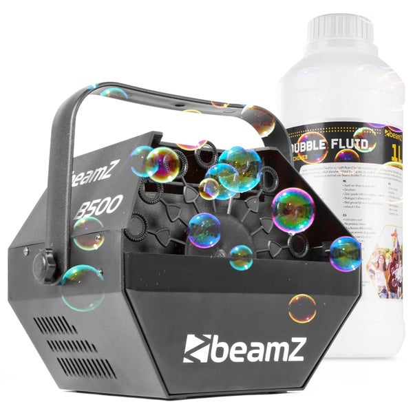 Bubble Machine + 1 L Bubble Fluid Carousel 1