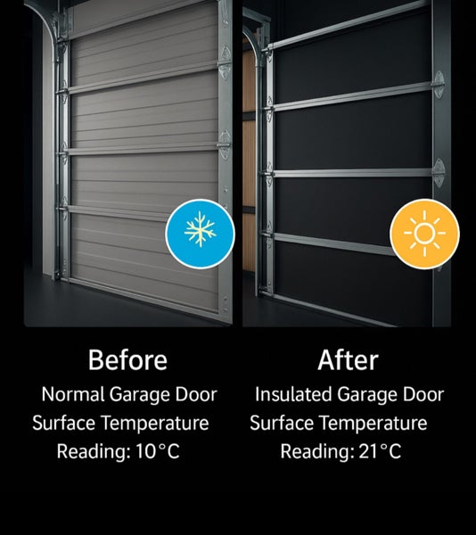 Garage Door Insulation Panels 1200h x 2400w/40mm thick- sold per sheet Carousel 3