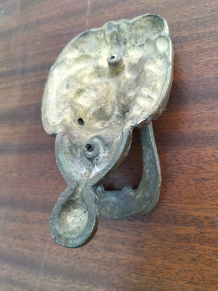 Brass Lion's head door knocker Carousel 4