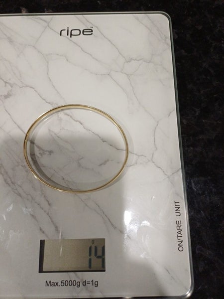 9ct Solid gold oval bangle636154409466911118