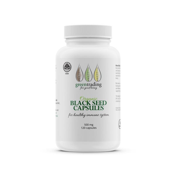 Organic Black Seed 120 Veggie Capsules 500 mg Carousel 1