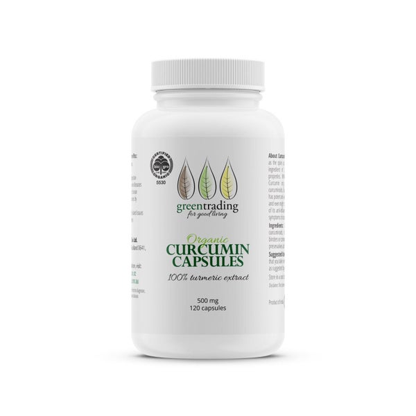 Organic Curcumin 120 Veggie Capsules 500mg Carousel 1
