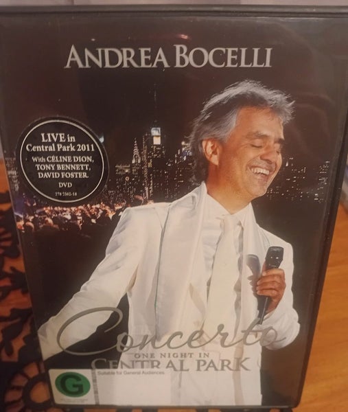 Andrea Bocelli Concerto One Night in Central Park Carousel 1