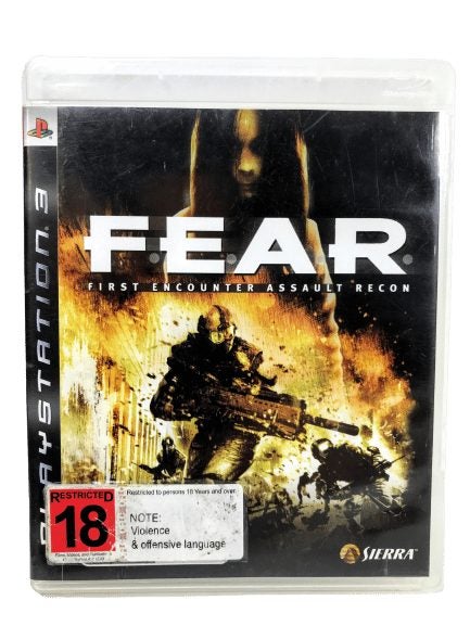 F.E.A.R. First Encounter Assault Recon (FEAR) PS3 *EXCELLENT CONDITION, No Ma... Carousel 2