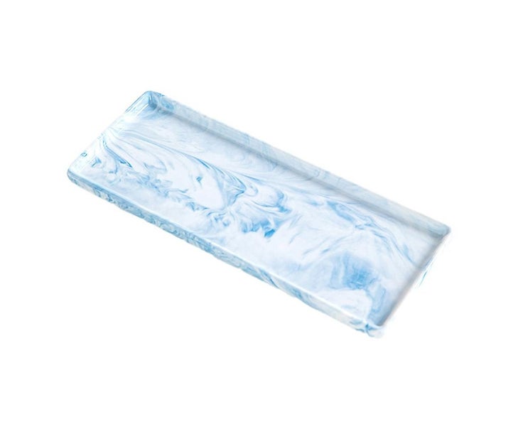 Decorative Tray Cosmetics Organizer Bathtub Bathroom Storage Tray Carousel 1