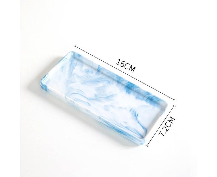 Decorative Tray Cosmetics Organizer Bathtub Bathroom Storage Tray Carousel 2