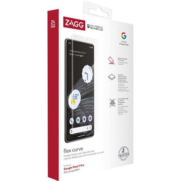 InvisibleShield Flex Curve Screen Protector for Pixel 7 Pro - Clear Carousel 1