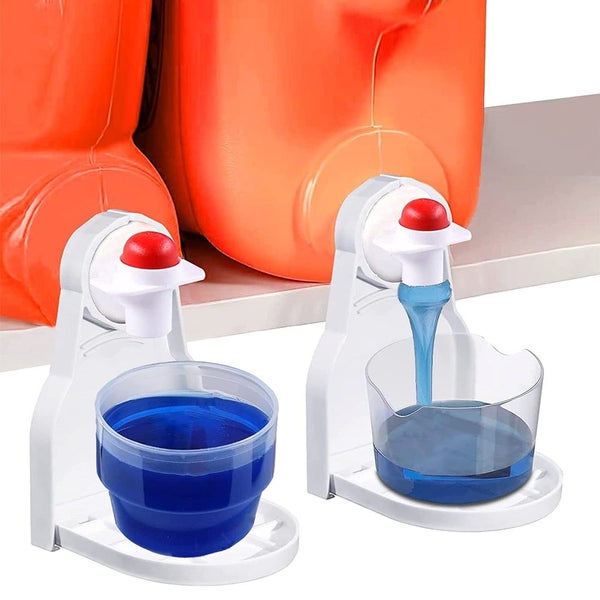 Set of 2Pcs Laundry Detergent Cup Holders Detergent Drip Catchers Bundle Carousel 1