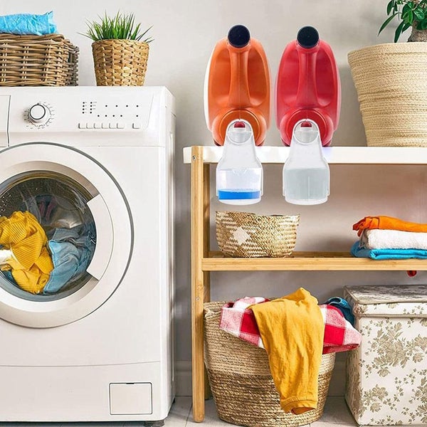 Set of 2Pcs Laundry Detergent Cup Holders Detergent Drip Catchers Bundle Carousel 4