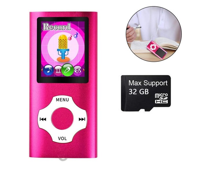 Mp3 Player,Music Player with a 32 GB Memory Card Digital Music Player Carousel 1