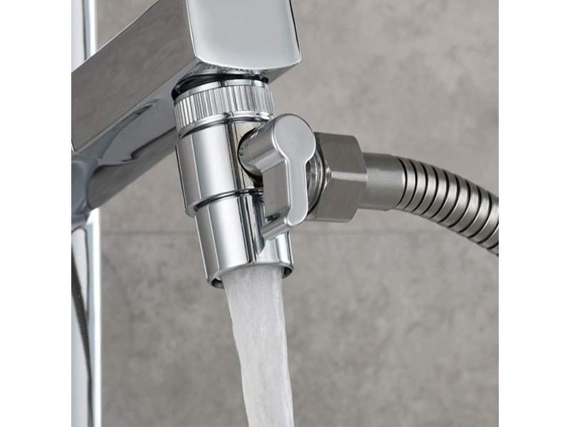 Kitchen Faucet Adapter Bathroom Switch Splitter Diverter Sink Valve Water Tap Carousel 1