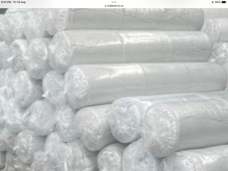 Polyester NON TOXIC Underfloor Insulation R2 at 500 or 650 mm 15m2 coverage Carousel 1