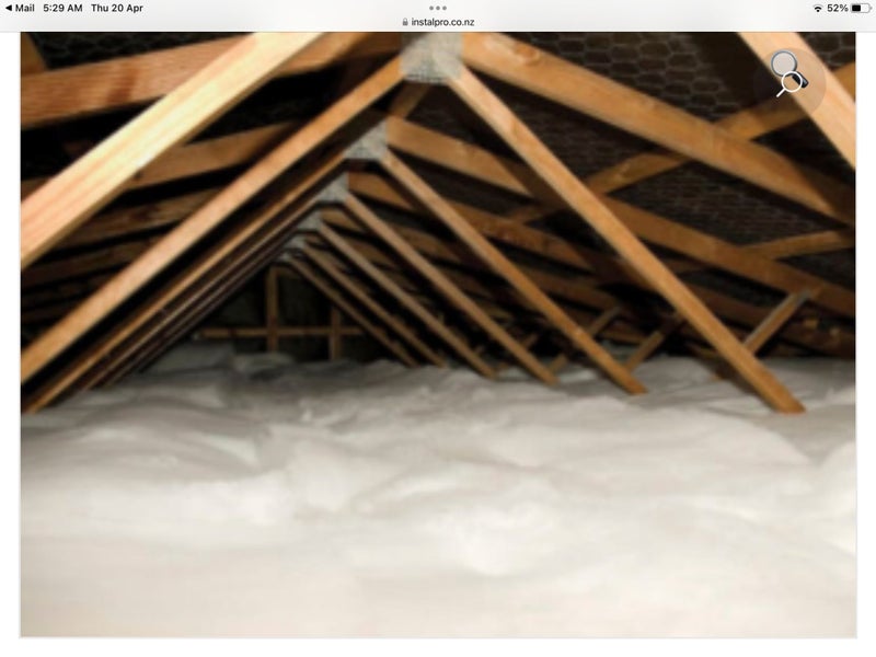NON TOXIC Polyester Ceiling Insulation R3.6 @ 870 - 6m2 coverage 20 avail Carousel 2