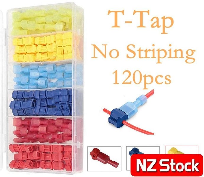 T-Tap Wire Connectors 120pcs Carousel 1