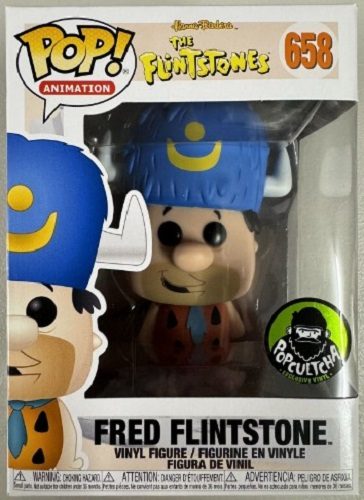 Funko Pop Vinyl - Fred Flintstone (Popcultcha 2019) #658 - Free Shipping Carousel 1
