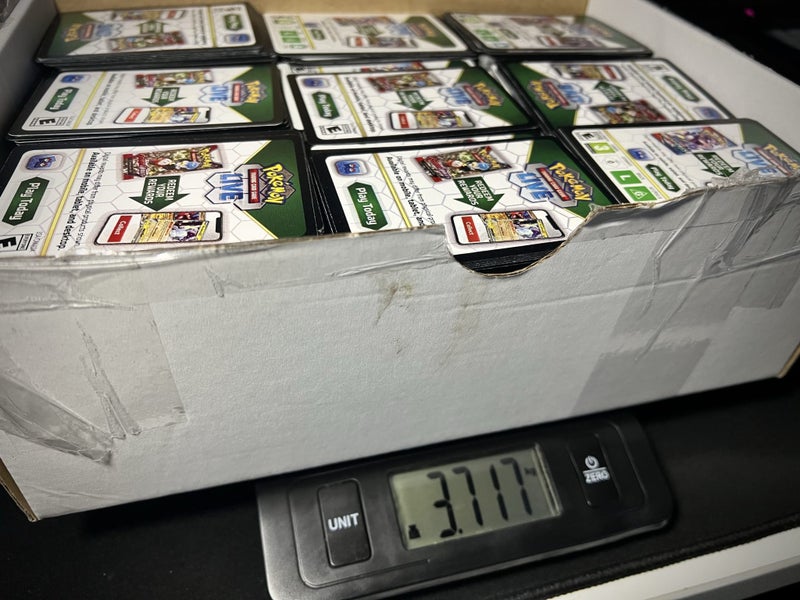 POKEMON CODE CARDS (3.7KG'S) ESTIMATED 2000+ CARDS Carousel 2