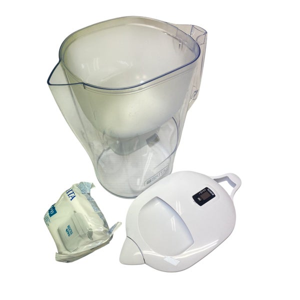 Brita Aluna XL Water Filter Jug 3.5L With 1x Replacement Filter Carousel 5