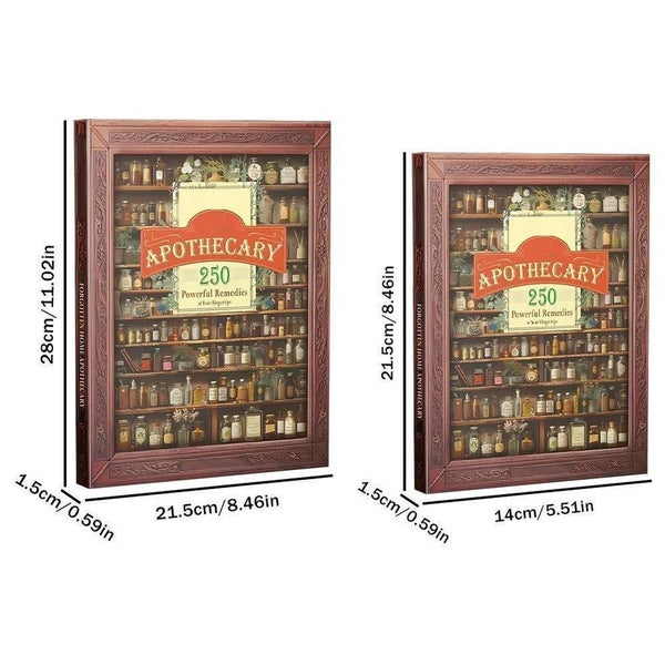 A4 Forgotten Home Apothecary Book 250 Powerful Remedies at Your Fingertip Natura Carousel 2