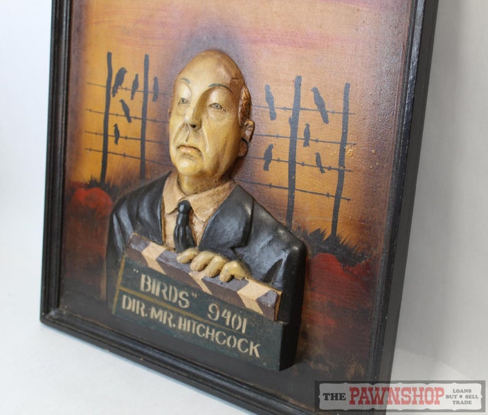 Alfred Hitchcock " The Birds" 3D Picture - Framed Carousel 3