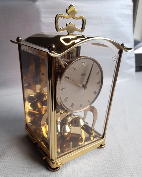 AUG SCHATZ&SOHNE 400-day clock, Germany. 4/1956. Model "Bermuda Carriage". Lot1 Carousel 1