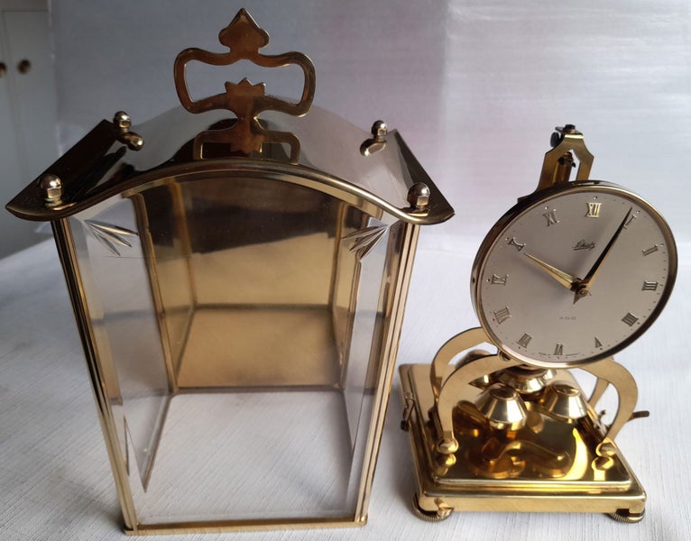 AUG SCHATZ&SOHNE 400-day clock, Germany. 4/1956. Model "Bermuda Carriage". Lot1 Carousel 2