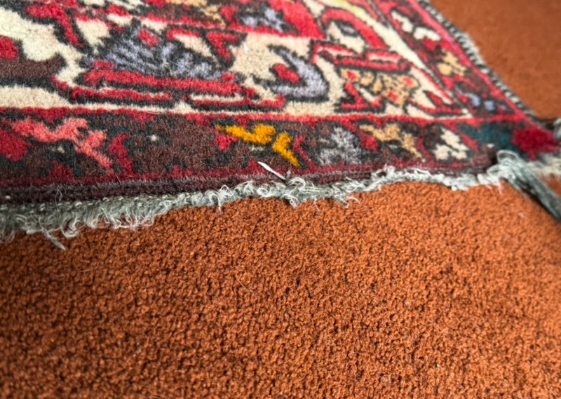 Hand-knotted Hamadan Rug - Damaged63615575307522112