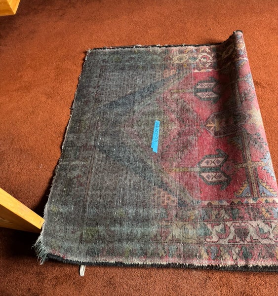 Hand-knotted Hamadan Rug - Damaged63615575307522113