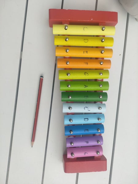 Metal kids musical xylophone Carousel 1