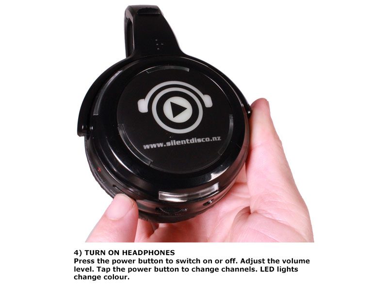 50x Silent Disco Wireless Headphones & Transmitter System Carousel 9