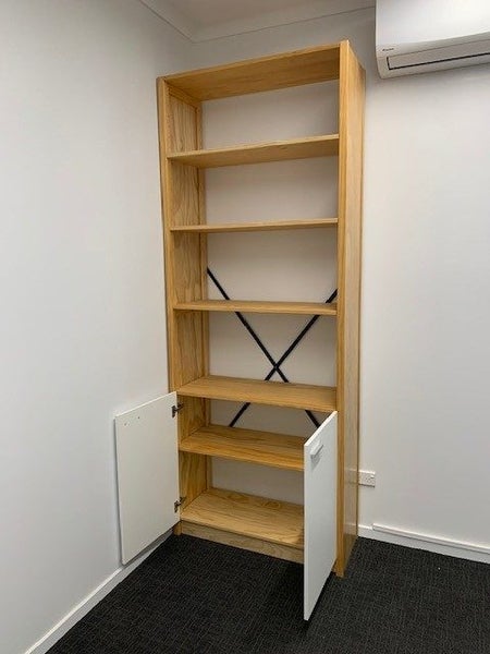 LUNDIA - bookcase with doors - BRAND NEW Carousel 2