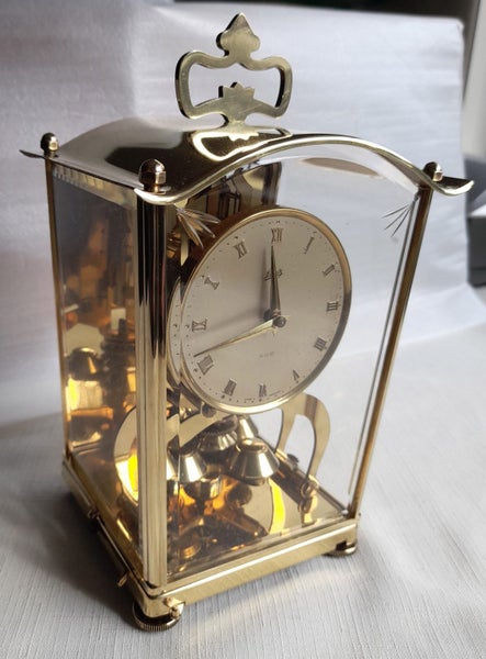 AUG SCHATZ&SOHNE 400-day clock, Germany. 9/1956. Model "Bermuda Carriage". Lot2 Carousel 1