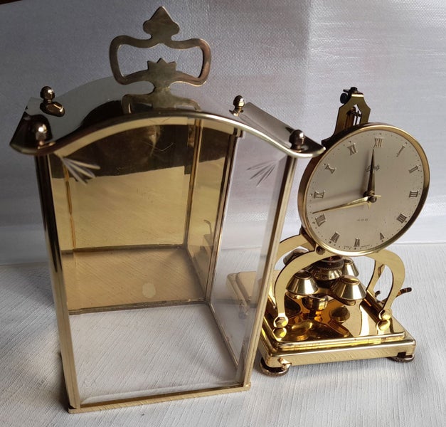 AUG SCHATZ&SOHNE 400-day clock, Germany. 9/1956. Model "Bermuda Carriage". Lot2 Carousel 2